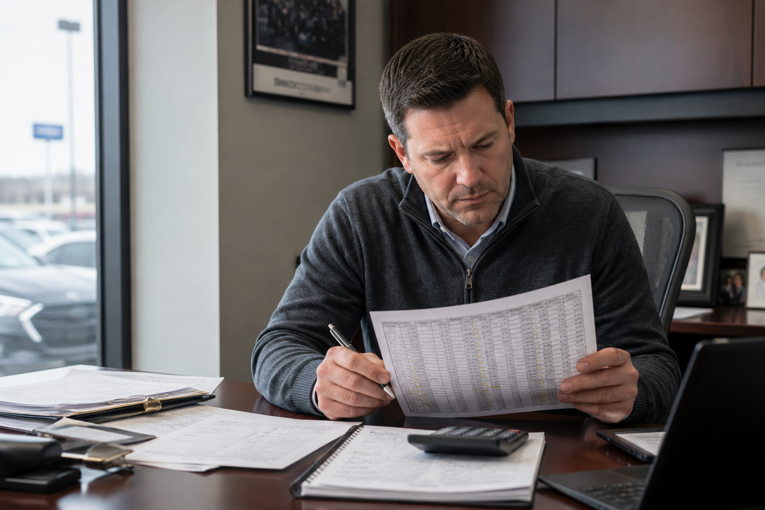 Dealership GM reviewing fully loaded BDC cost per appointment: the math most dealers have not run